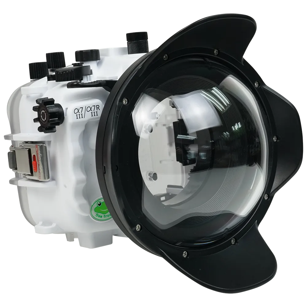 Salted Line Sea Frogs Underwater Camera Housing for Sony A7III/A7RIII with V1 Dome Port - Image 13