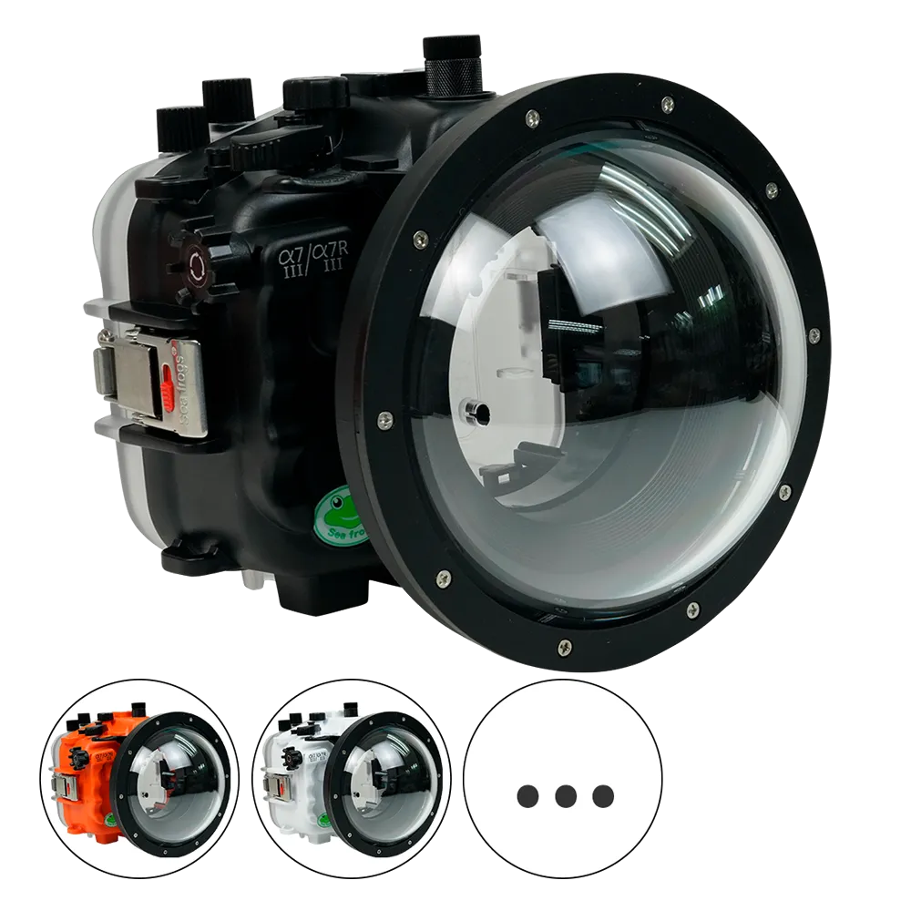 Salted Line Sea Frogs Underwater Camera Housing for Sony A7III/A7RIII with V1 Dome Port - Image 25