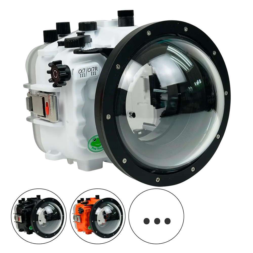 Salted Line Sea Frogs Underwater Camera Housing for Sony A7III/A7RIII with V1 Dome Port - Image 14
