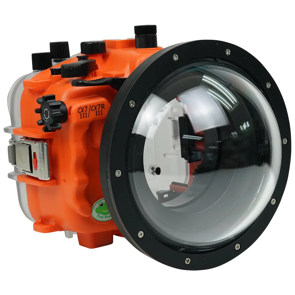Salted Line Sea Frogs Underwater Camera Housing for Sony A7III/A7RIII with V1 Dome Port - Image 4