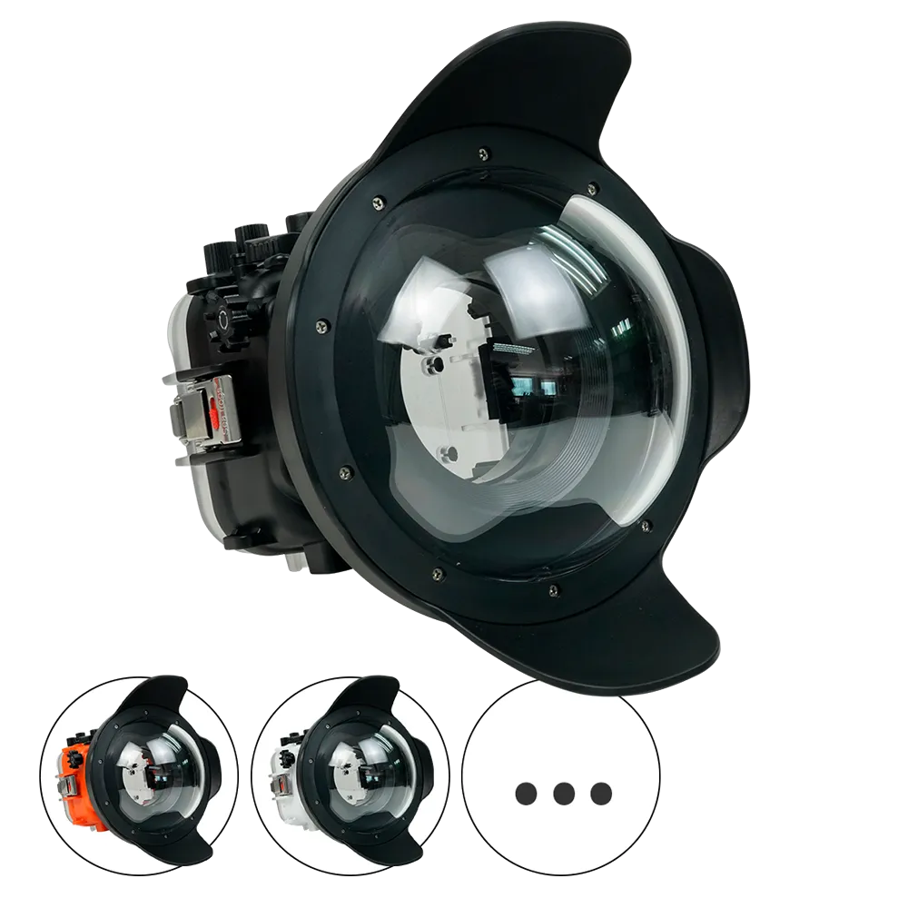 Salted Line Sea Frogs Underwater Camera Housing for Sony A7III/A7RIII with V1 Dome Port - Image 29