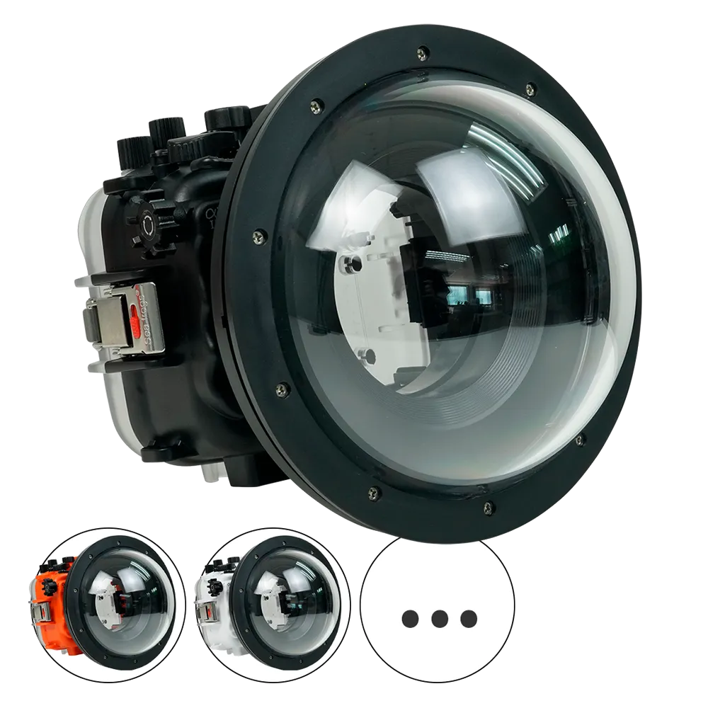 Salted Line Sea Frogs Underwater Camera Housing for Sony A7III/A7RIII with V1 Dome Port - Image 31