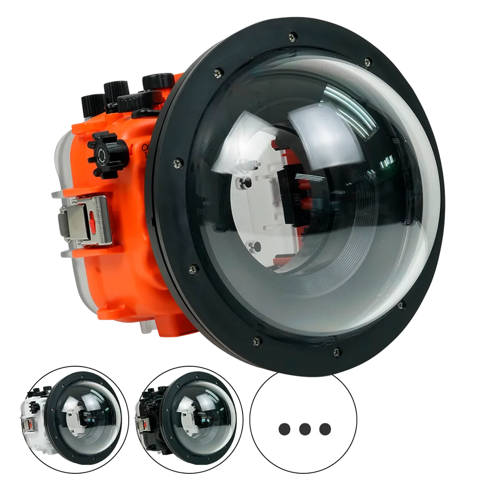 Salted Line Sea Frogs Underwater Camera Housing for Sony A7III/A7RIII with V1 Dome Port - Image 9