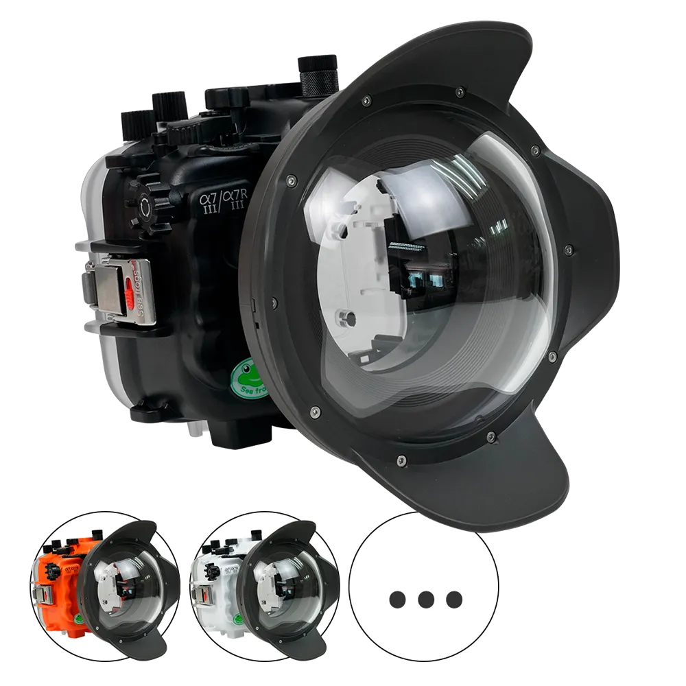 Salted Line Sea Frogs Underwater Camera Housing for Sony A7III/A7RIII with V1 Dome Port - Image 27