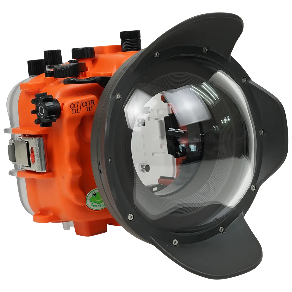 Salted Line Sea Frogs Underwater Camera Housing for Sony A7III/A7RIII with V1 Dome Port - Image 6