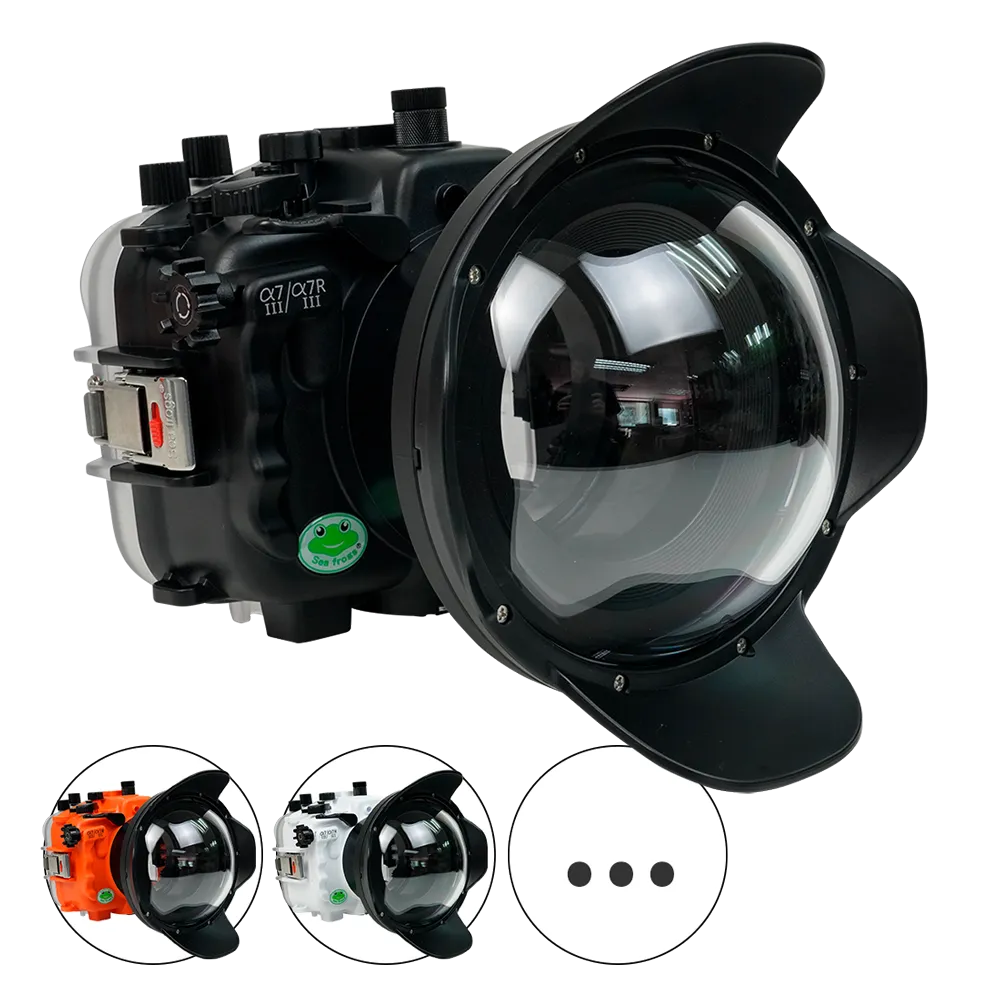 Salted Line Sea Frogs Underwater Camera Housing for Sony A7III/A7RIII with V10 Dome Port
