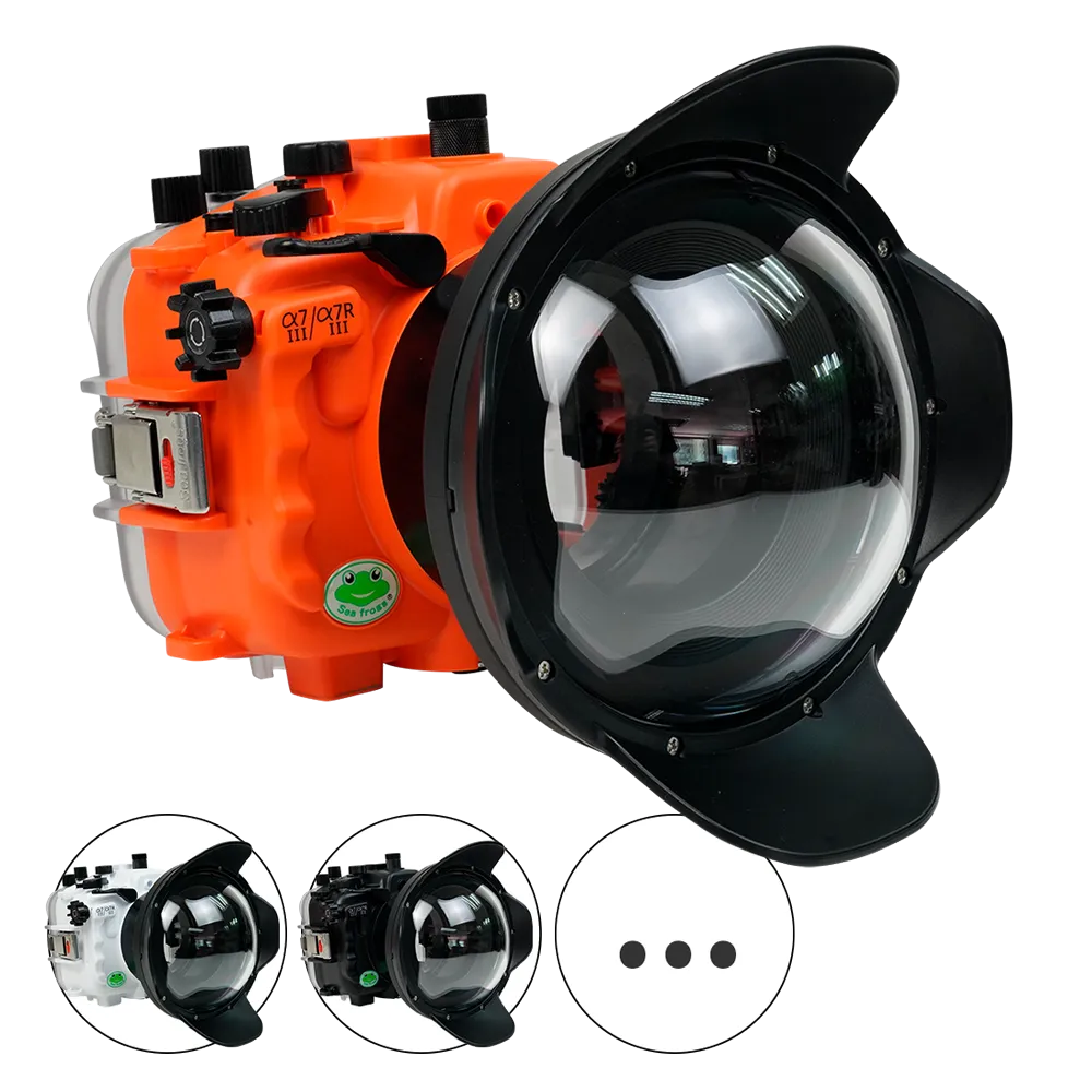 Salted Line Sea Frogs Underwater Camera Housing for Sony A7III/A7RIII with V10 Dome Port - Image 12
