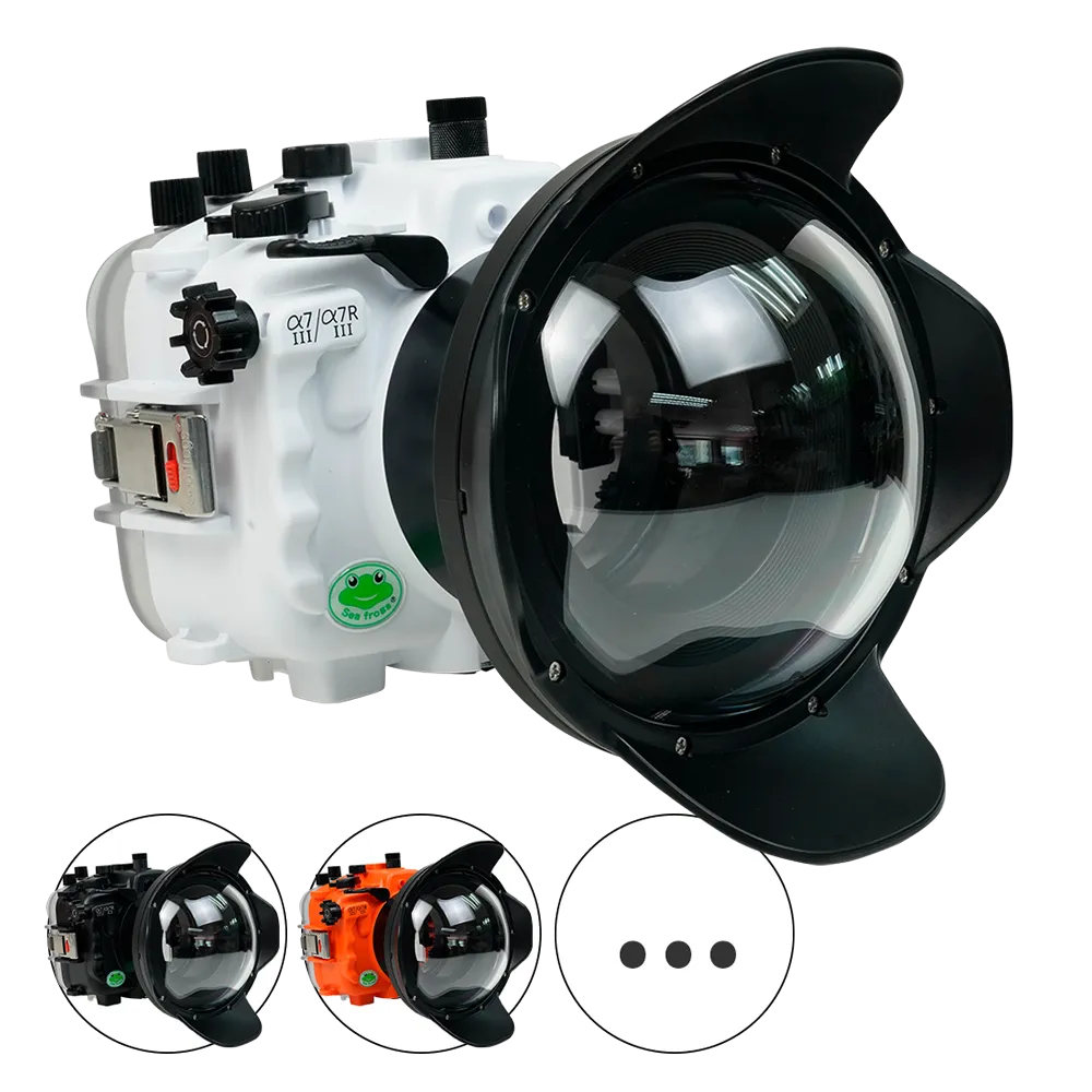 Salted Line Sea Frogs Underwater Camera Housing for Sony A7III/A7RIII with V10 Dome Port - Image 23