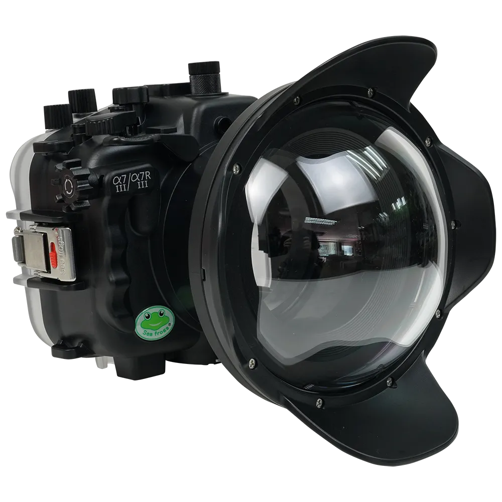 Salted Line Sea Frogs Underwater Camera Housing for Sony A7III/A7RIII with V10 Dome Port - Image 2