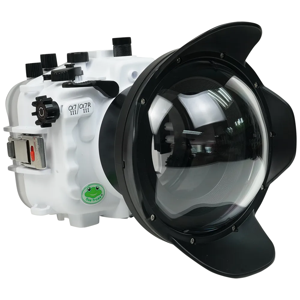 Salted Line Sea Frogs Underwater Camera Housing for Sony A7III/A7RIII with V10 Dome Port - Image 24