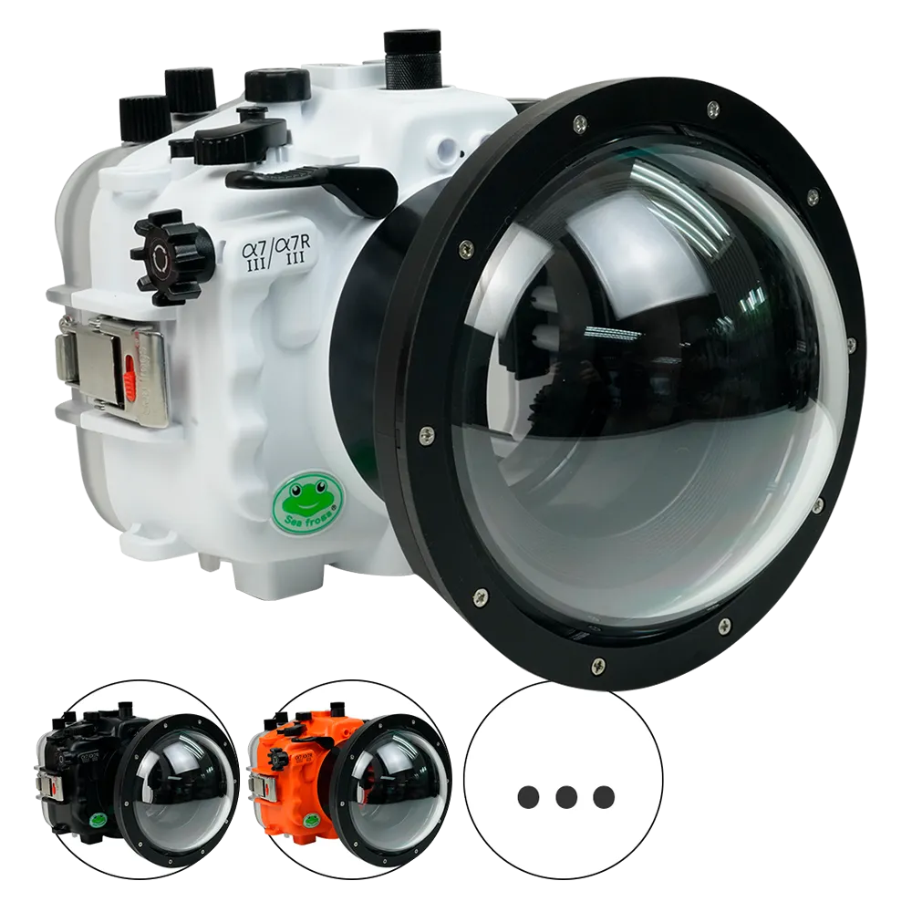 Salted Line Sea Frogs Underwater Camera Housing for Sony A7III/A7RIII with V10 Dome Port - Image 25