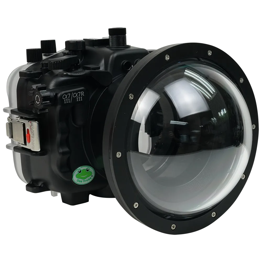 Salted Line Sea Frogs Underwater Camera Housing for Sony A7III/A7RIII with V10 Dome Port - Image 4