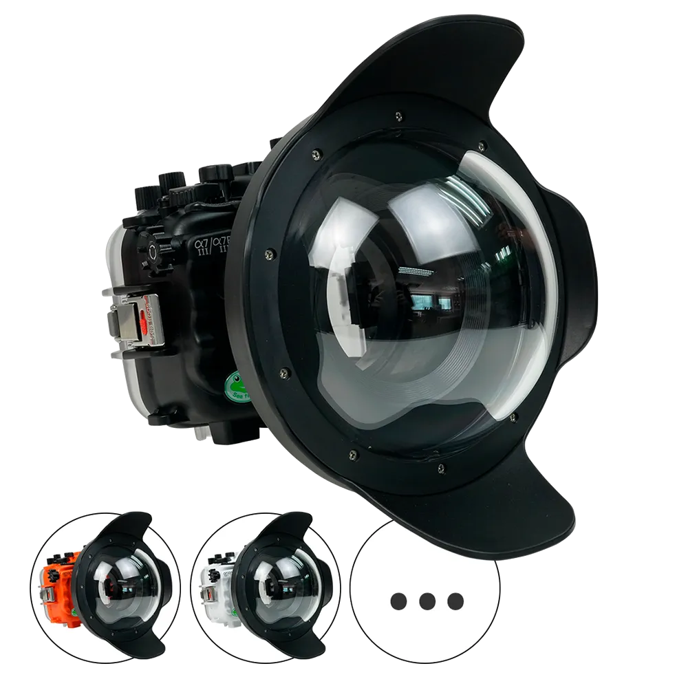 Salted Line Sea Frogs Underwater Camera Housing for Sony A7III/A7RIII with V10 Dome Port - Image 7