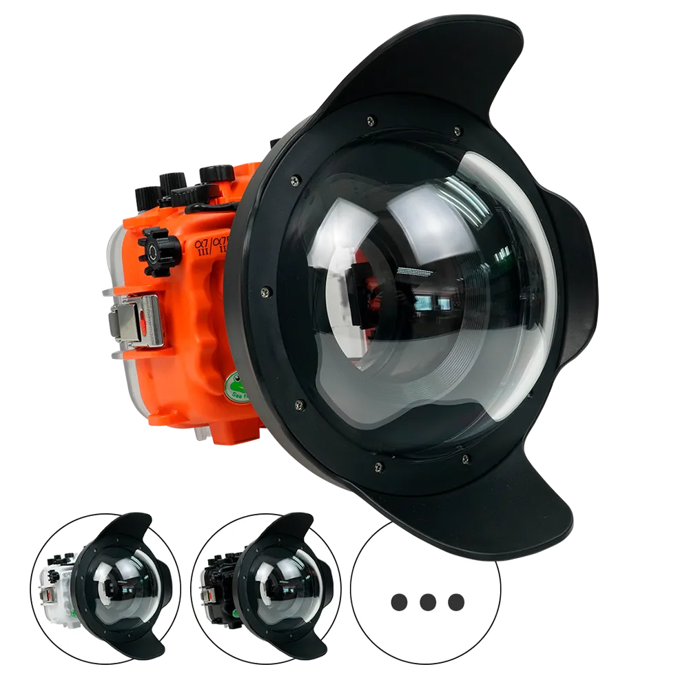 Salted Line Sea Frogs Underwater Camera Housing for Sony A7III/A7RIII with V10 Dome Port - Image 18