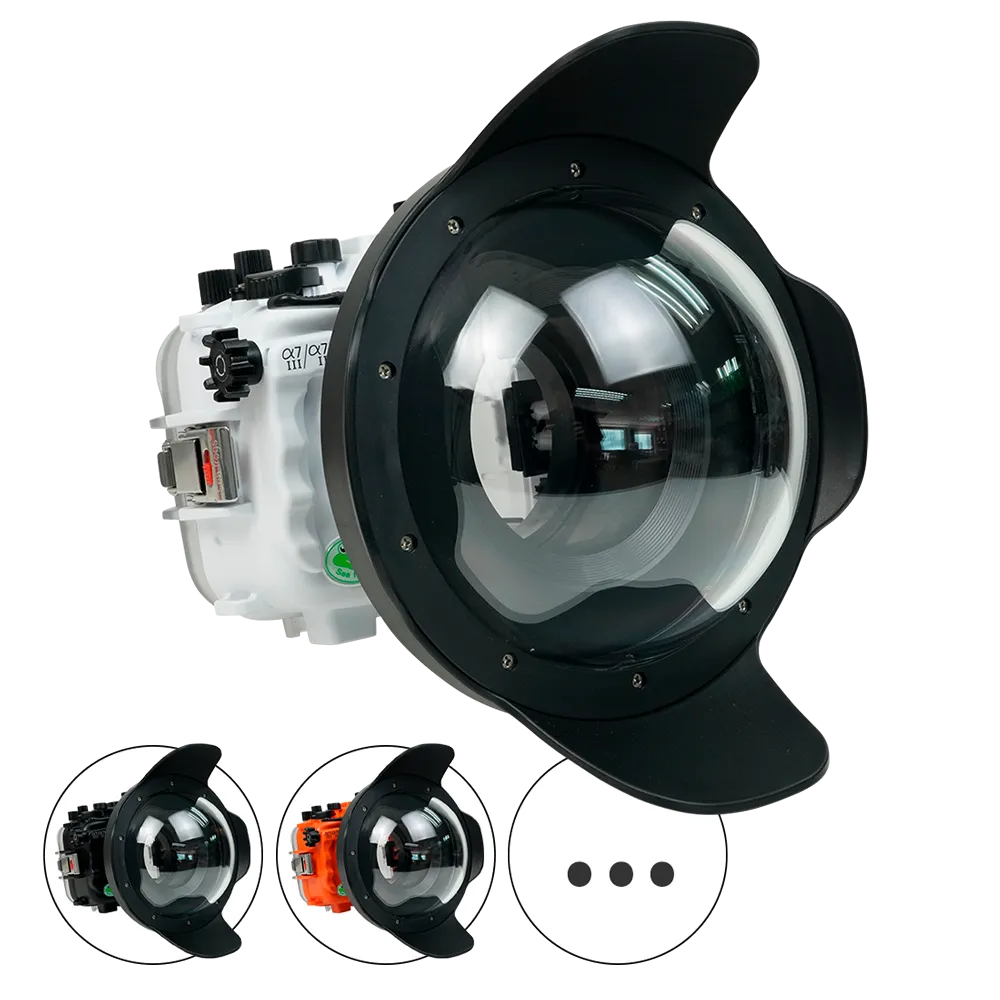 Salted Line Sea Frogs Underwater Camera Housing for Sony A7III/A7RIII with V10 Dome Port - Image 29