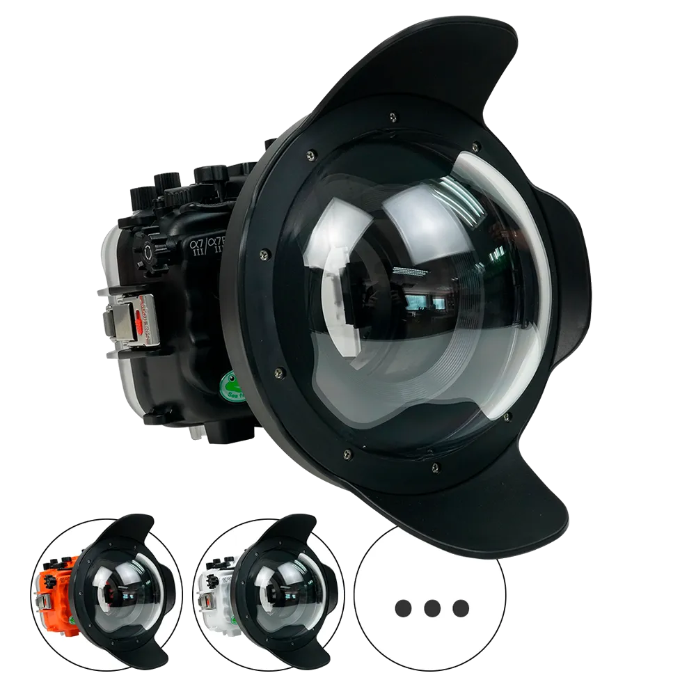 Salted Line Sea Frogs Underwater Camera Housing for Sony A7III/A7RIII with V10 Dome Port - Image 9