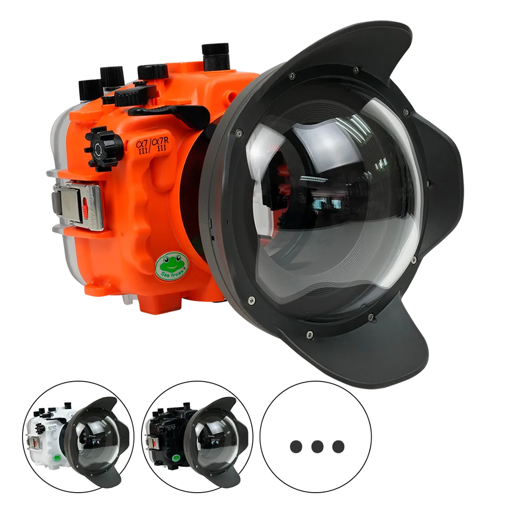Salted Line Sea Frogs Underwater Camera Housing for Sony A7III/A7RIII with V10 Dome Port - Image 16