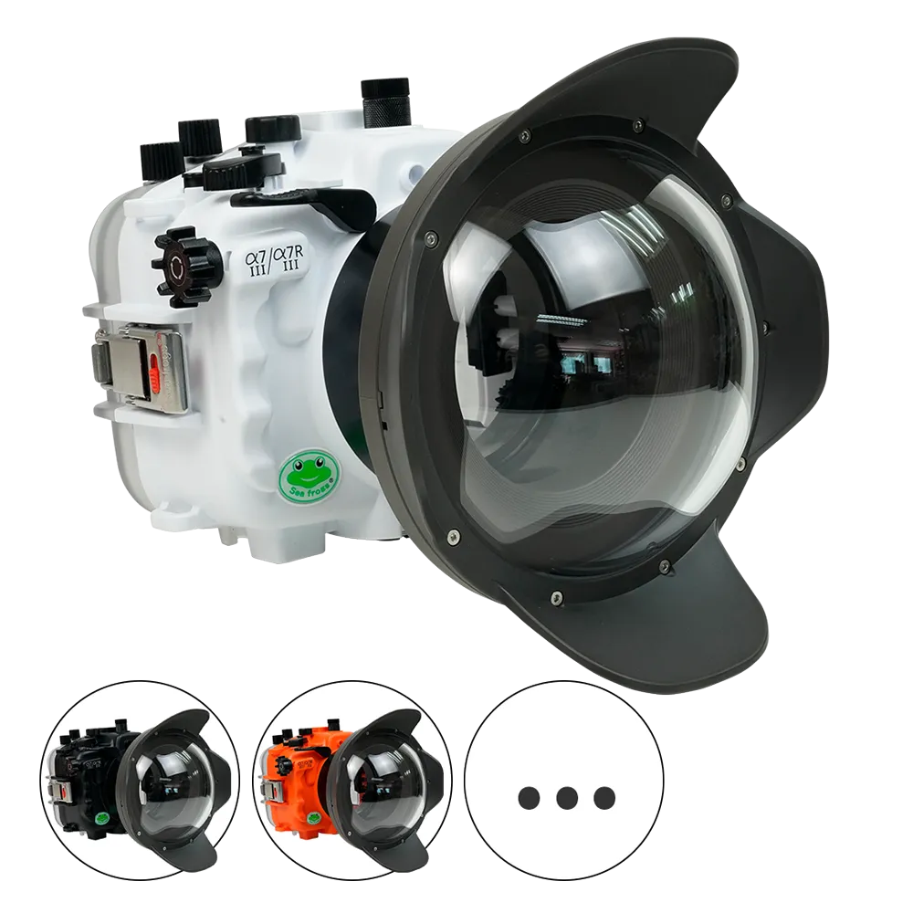 Salted Line Sea Frogs Underwater Camera Housing for Sony A7III/A7RIII with V10 Dome Port - Image 27