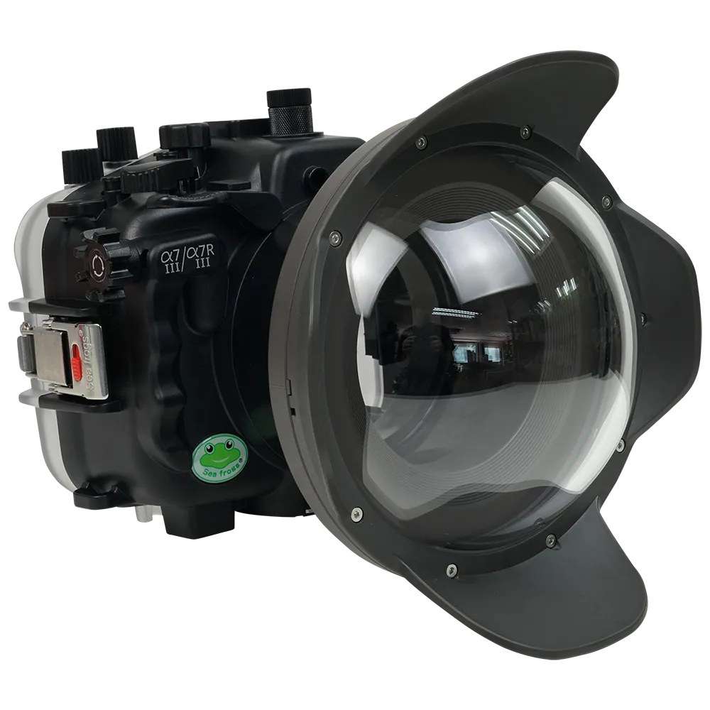 Salted Line Sea Frogs Underwater Camera Housing for Sony A7III/A7RIII with V10 Dome Port - Image 6