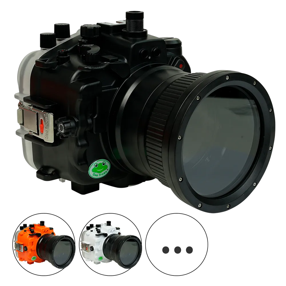 Salted Line Sea Frogs Underwater Camera Housing for Sony A7IV with 4'' Glass Flat Port - Image 9