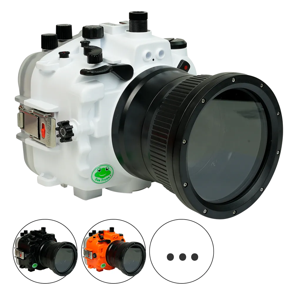 Salted Line Sea Frogs Underwater Camera Housing for Sony A7IV with 4'' Glass Flat Port - Image 5