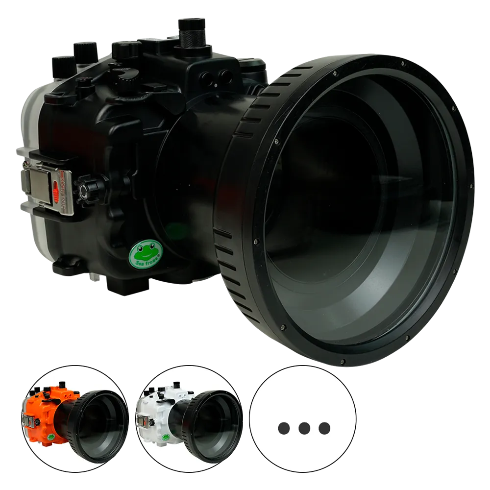 Salted Line Sea Frogs Underwater Camera Housing for Sony A7IV with 6'' Glass Flat Port - Image 5