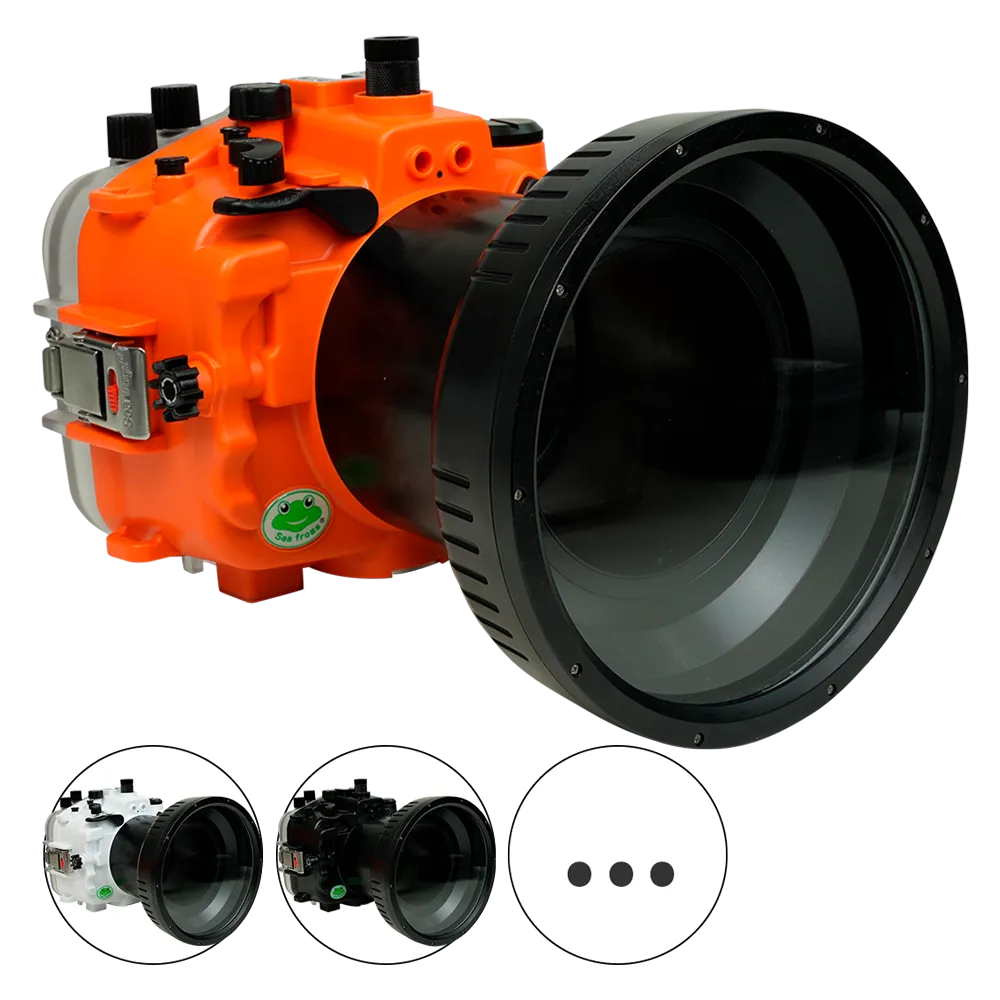 Salted Line Sea Frogs Underwater Camera Housing for Sony A7IV with 6'' Glass Flat Port - Image 9