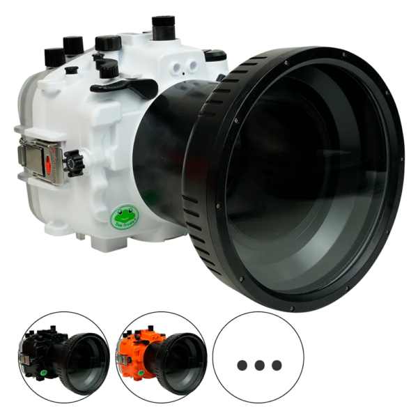 Salted Line Sea Frogs Underwater Camera Housing for Sony A7IV with 6'' Glass Flat Port