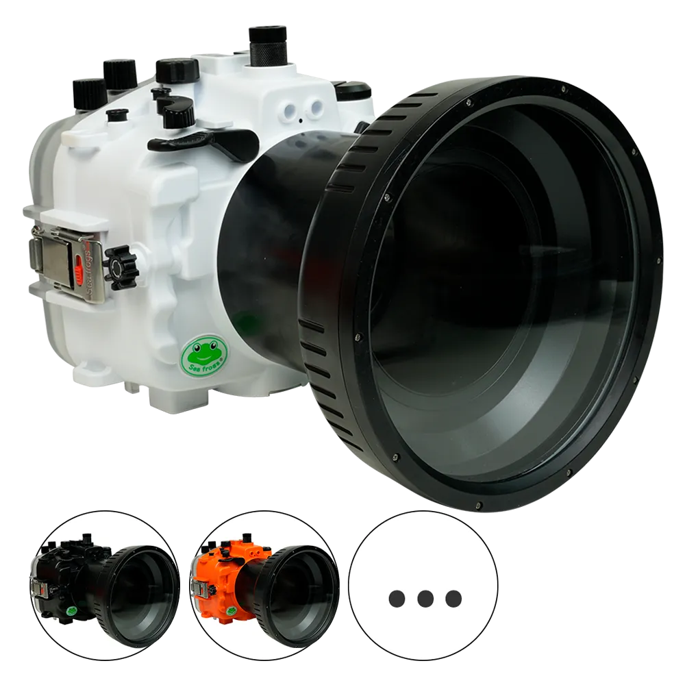 Salted Line Sea Frogs Underwater Camera Housing for Sony A7IV with 6'' Glass Flat Port