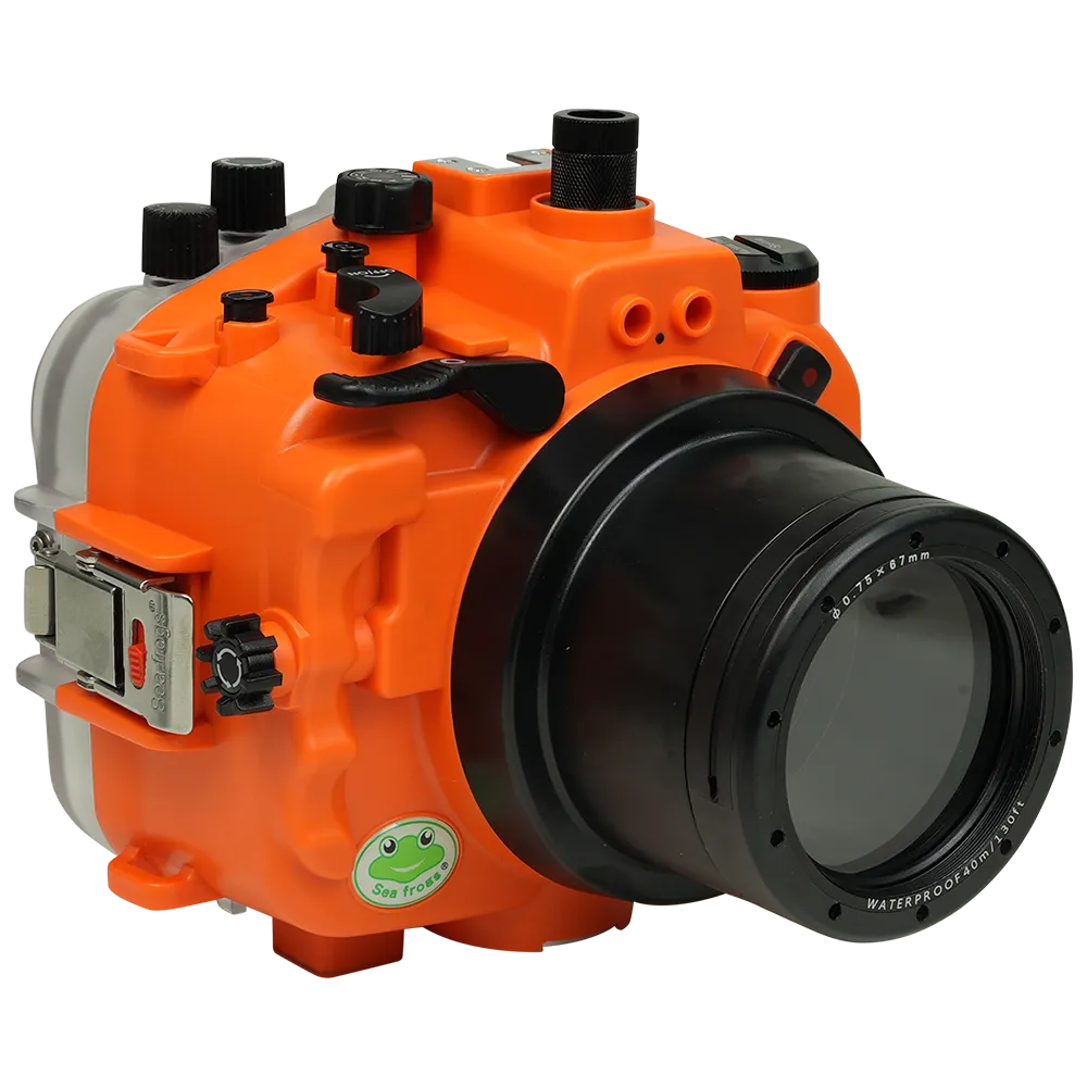 Salted Line Sea Frogs Underwater Camera Housing for Sony A7IV with 67mm Thread Glass Flat Port - Image 10