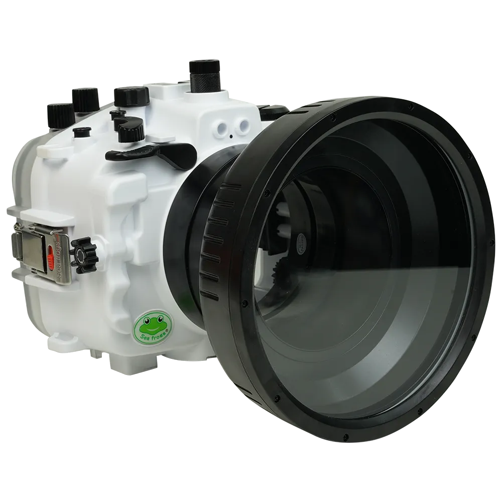 Salted Line Sea Frogs Underwater Camera Housing for Sony A7IV with 6'' Glass Flat Port - Image 3