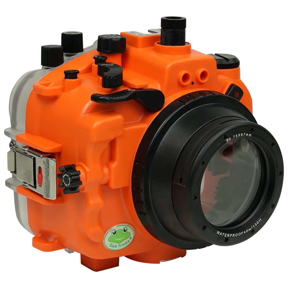 Salted Line Sea Frogs Underwater Camera Housing for Sony A7IV with 67mm Thread Glass Flat Port - Image 9