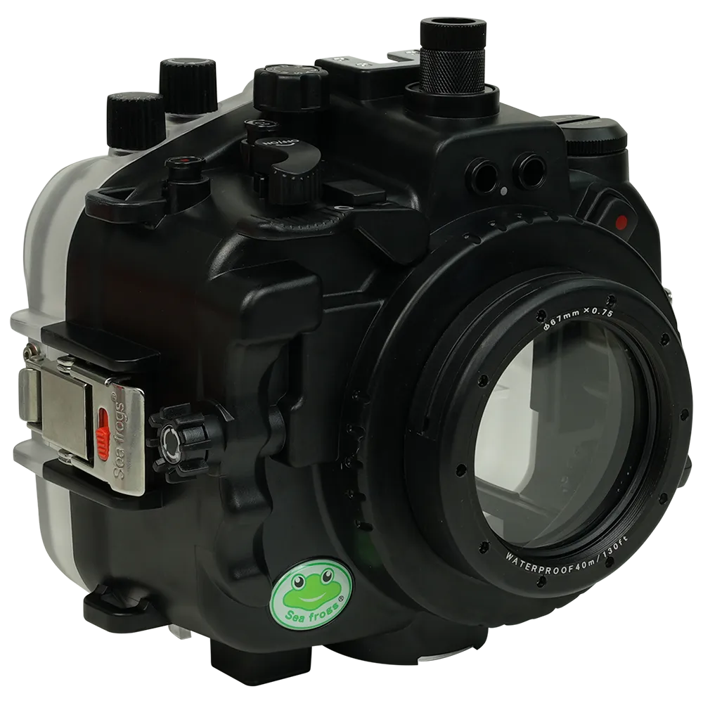 Salted Line Sea Frogs Underwater Camera Housing for Sony A7IV with 67mm Thread Glass Flat Port - Image 7