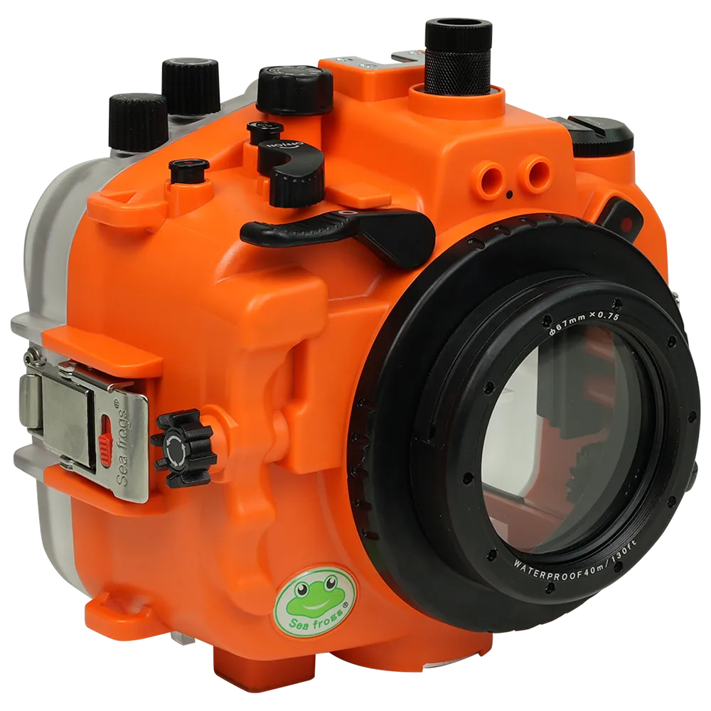 Salted Line Sea Frogs Underwater Camera Housing for Sony A7IV with 67mm Thread Glass Flat Port - Image 14