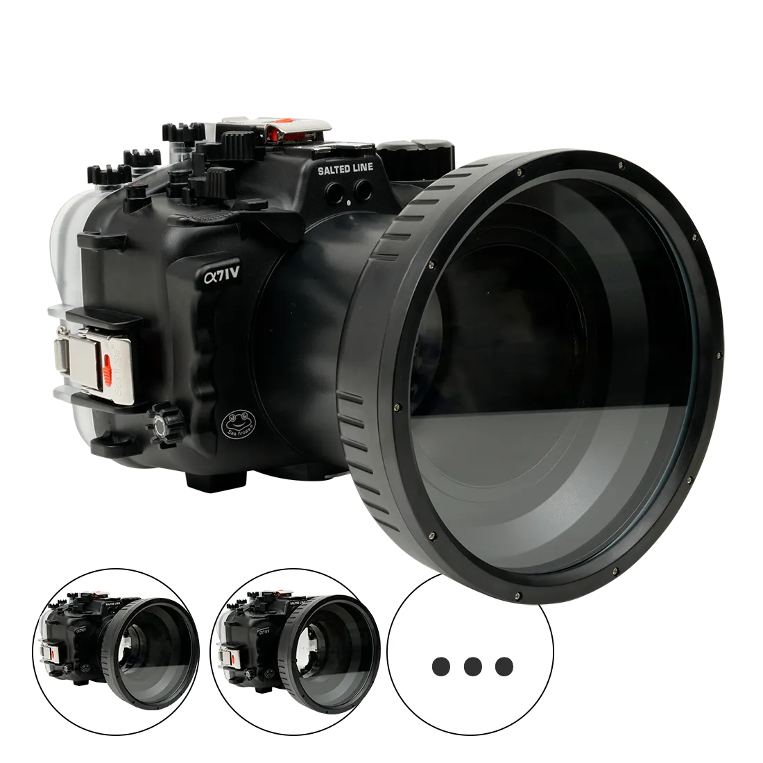 Salted Line Sea Frogs Underwater Gen 2 Camera Housing for Sony A7IV with 6'' Glass Flat Port