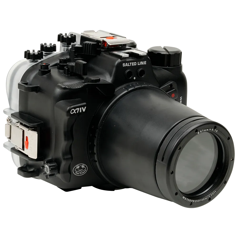 Salted Line Sea Frogs Underwater Gen 2 Camera Housing for Sony A7IV with 67mm Thread Glass Flat Port - Image 5
