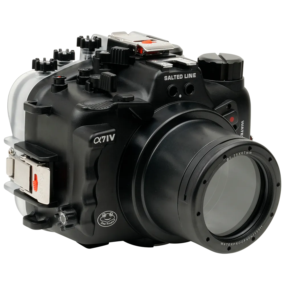 Salted Line Sea Frogs Underwater Gen 2 Camera Housing for Sony A7IV with 67mm Thread Glass Flat Port - Image 6