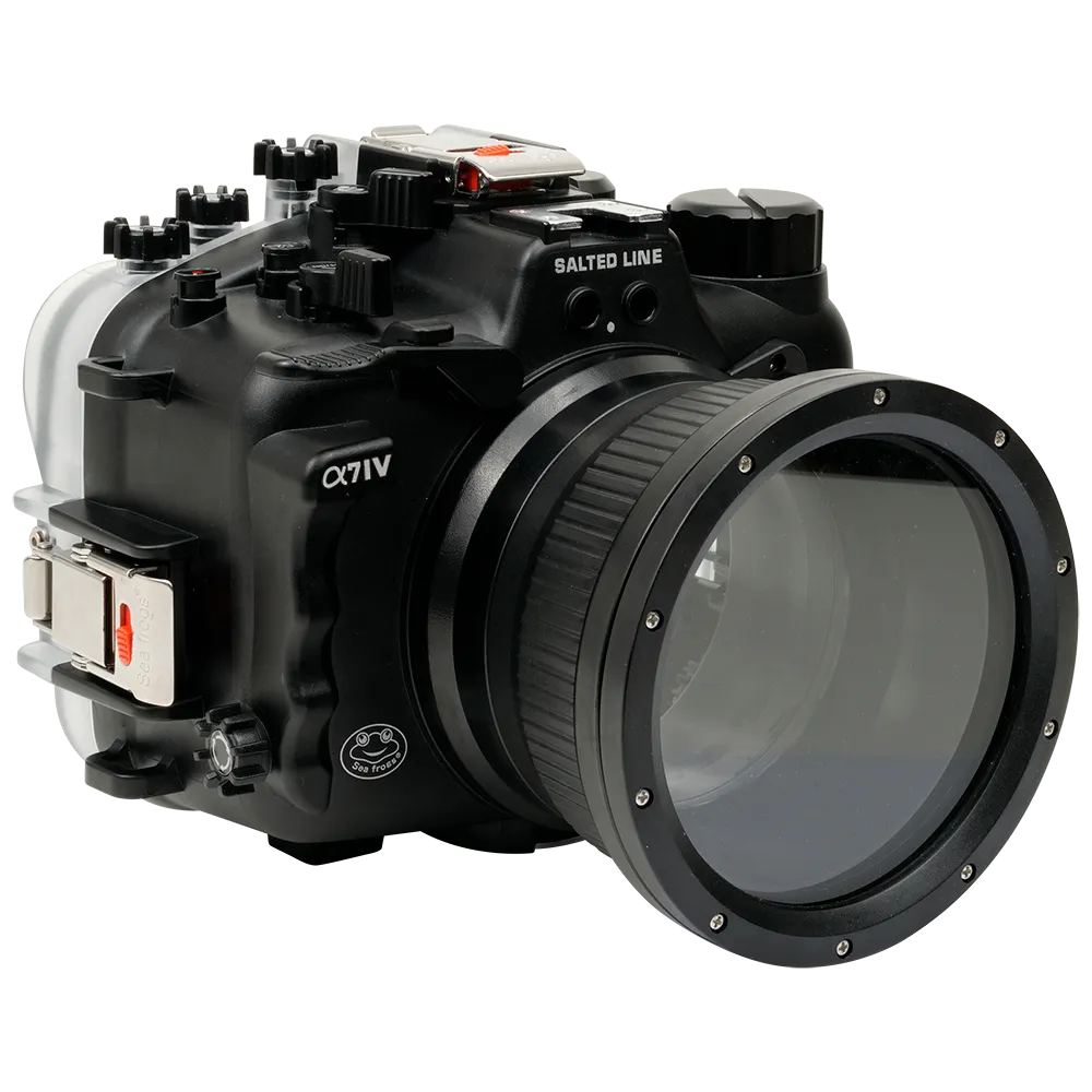 Salted Line Sea Frogs Underwater Gen 2 Camera Housing for Sony A7IV with 4'' Glass Flat Port - Image 3