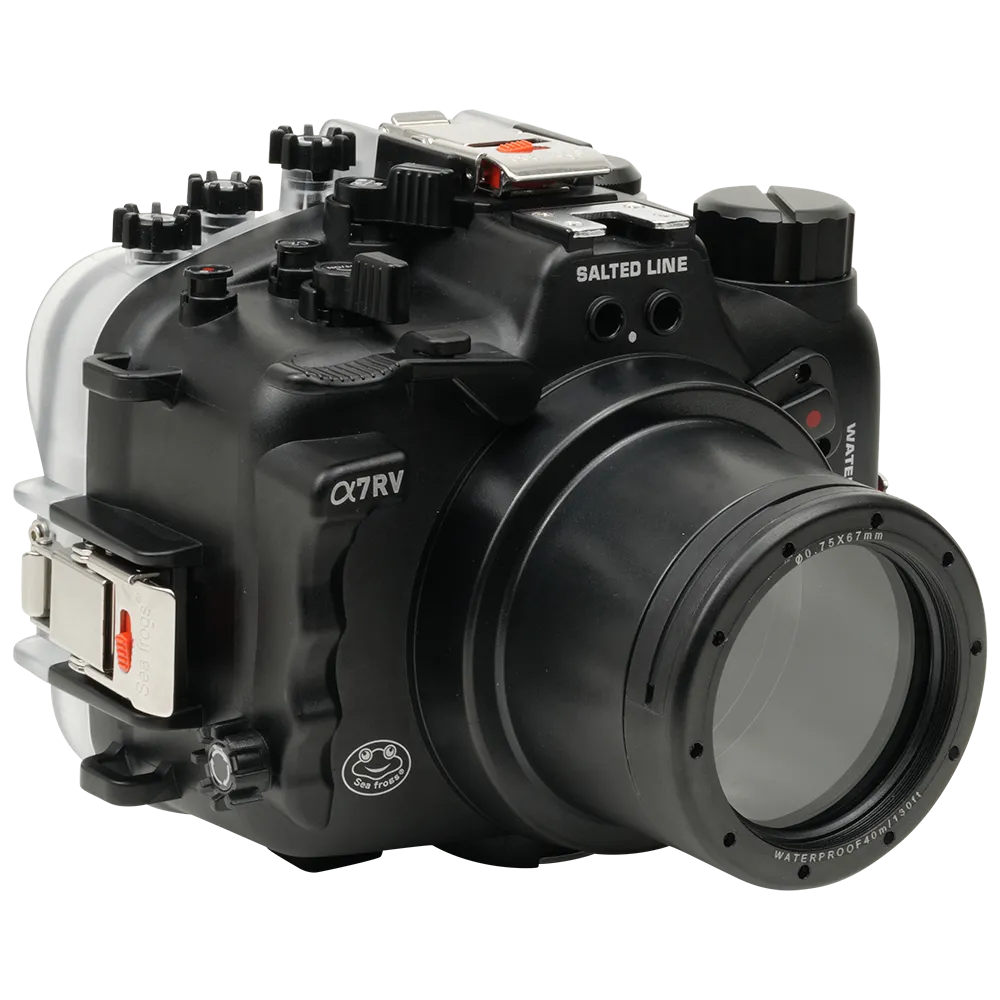 Salted Line Sea Frogs Underwater Gen 2 Camera Housing for Sony A7IV with 67mm Thread Glass Flat Port - Image 4