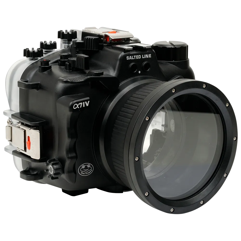 Salted Line Sea Frogs Underwater Gen 2 Camera Housing for Sony A7IV with 4'' Glass Flat Port - Image 4