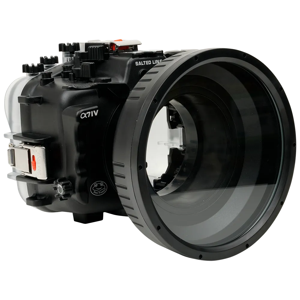 Salted Line Sea Frogs Underwater Gen 2 Camera Housing for Sony A7IV with 6'' Glass Flat Port - Image 4