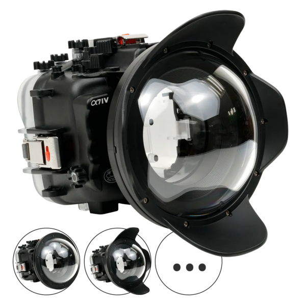 Salted Line Sea Frogs Underwater Gen 2 Camera Housing for Sony A7IV with V1 Dome Port