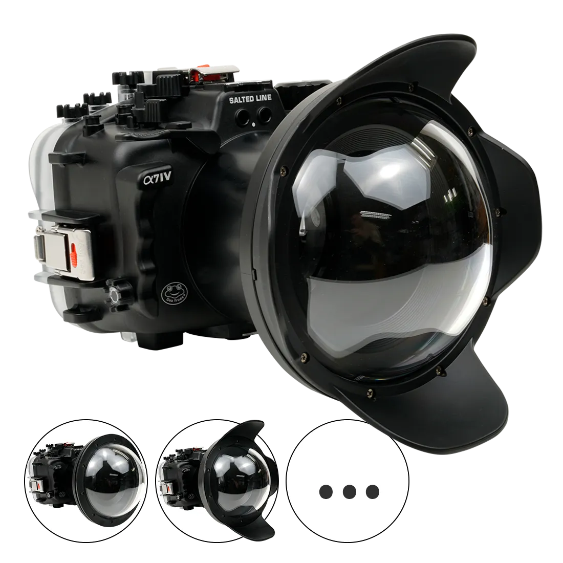 Salted Line Sea Frogs Underwater Gen 2 Camera Housing for Sony A7IV with V2 Dome Port