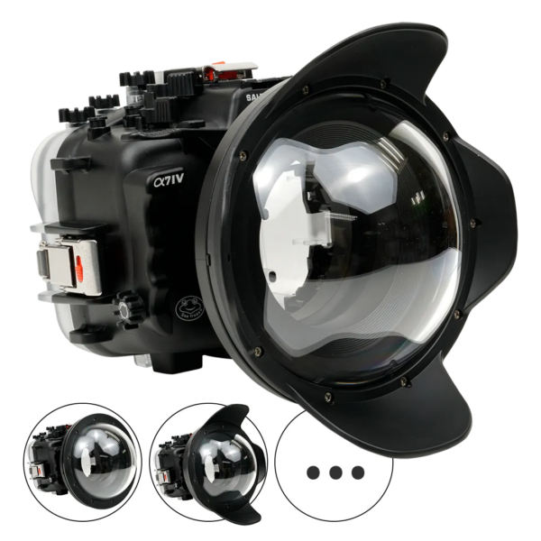 Salted Line Sea Frogs Underwater Gen 2 Camera Housing for Sony A7IV with V7 Dome Port