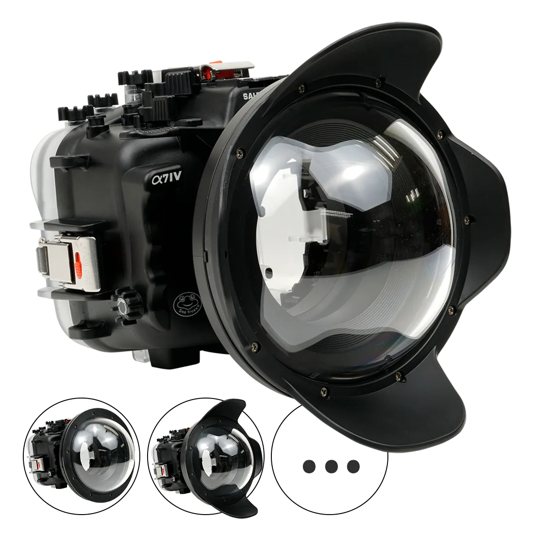Salted Line Sea Frogs Underwater Gen 2 Camera Housing for Sony A7IV with V7 Dome Port
