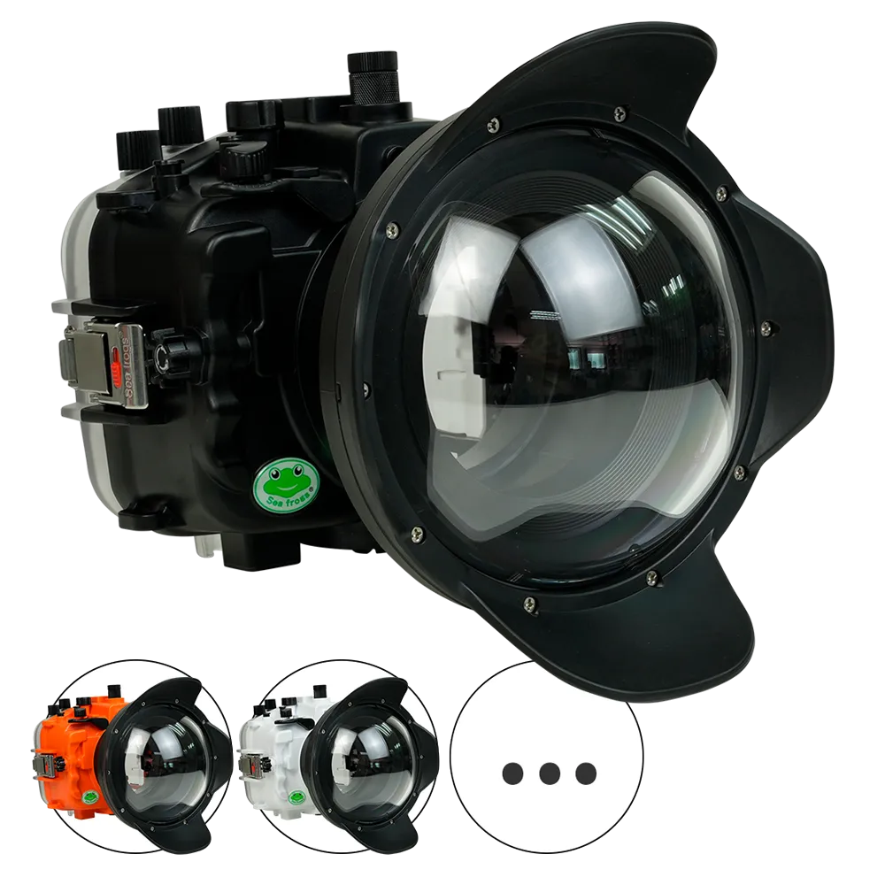 Salted Line Sea Frogs Underwater Camera Housing for Sony A7IV with V10 Dome Port