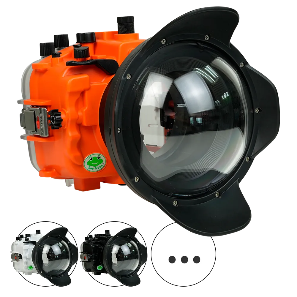 Salted Line Sea Frogs Underwater Camera Housing for Sony A7IV with V10 Dome Port - Image 8