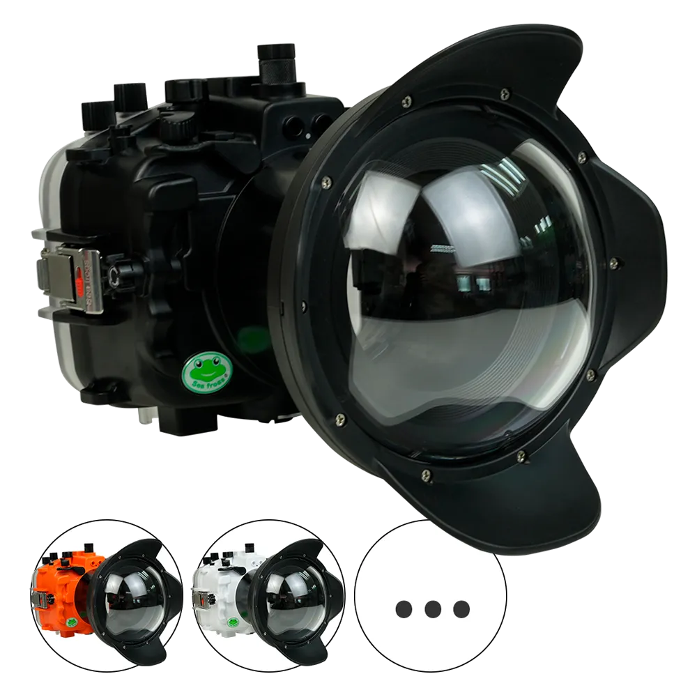 Salted Line Sea Frogs Underwater Camera Housing for Sony A7IV with V2 Dome Port - Image 17