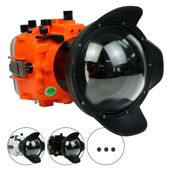 Salted Line Sea Frogs Underwater Camera Housing for Sony A7IV with V2 Dome Port