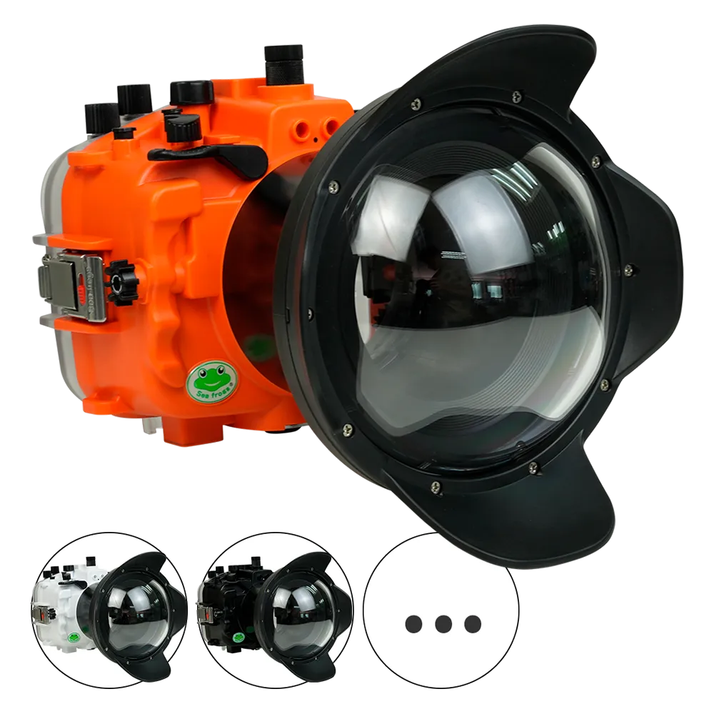 Salted Line Sea Frogs Underwater Camera Housing for Sony A7IV with V2 Dome Port